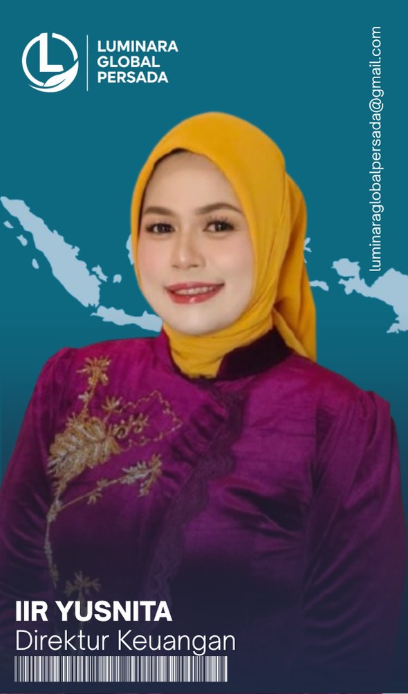 Foto Iir Yusnita, Direktur Keuangan PT. Luminara Global Persada